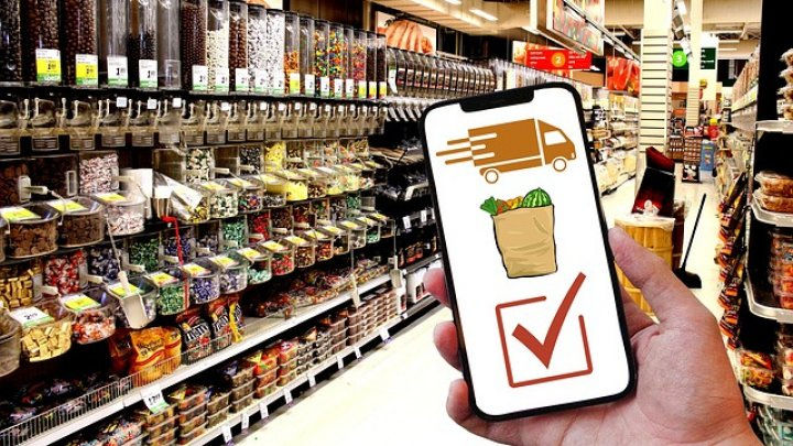 В Молдове растет популярность услуг по доставке продуктов на дом.