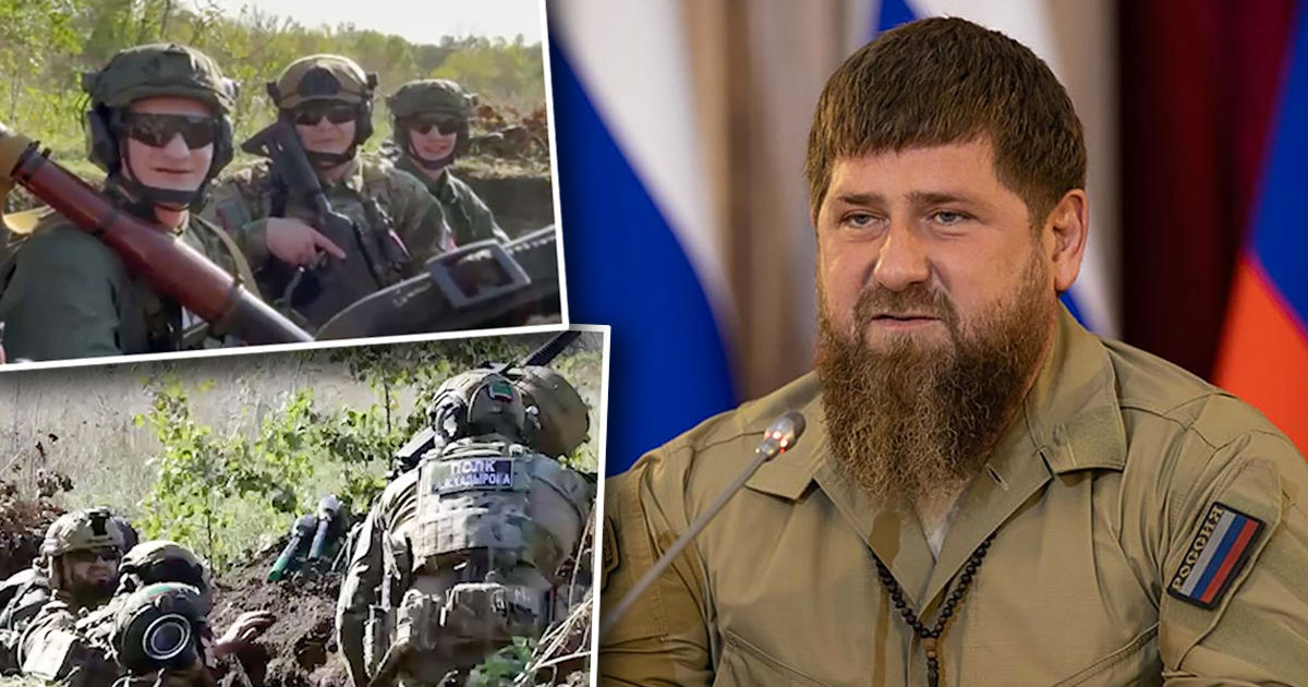 Несовершеннолетние сыновья Кадырова приехали в зону боевых действий. Коллаж Point.md.