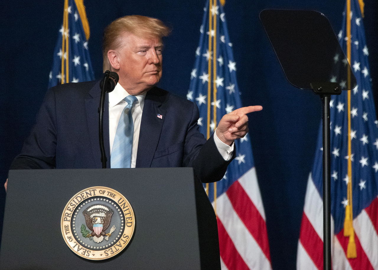 Житель Мичигана обвиняется в угрозе покушения на Трампа.
