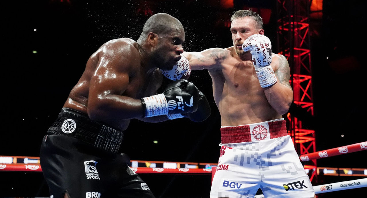 Usyk l-a învins pe Dubois prin knockout și a devenit triplu campion absolut.