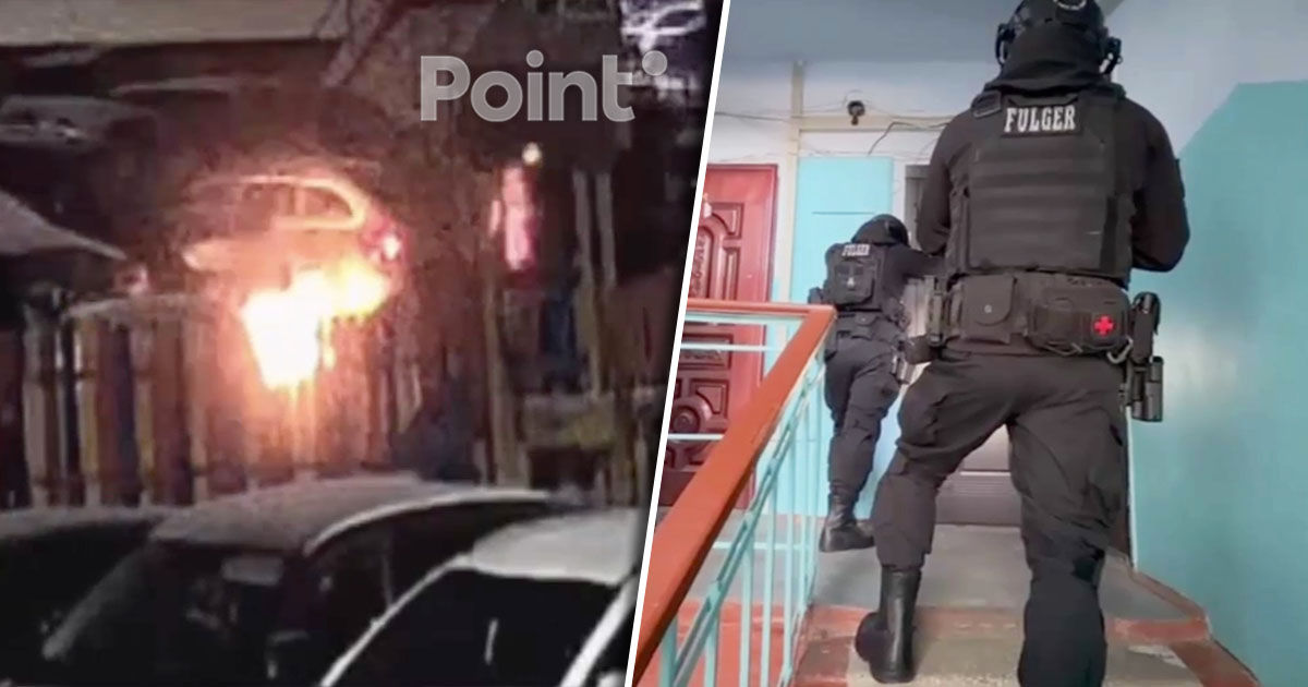 Doi cetățeni străini, reținuți sub suspiciunea de incendiere a mai multor mașini în Capitală.