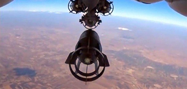 Rusia a lansat aproximativ 700 de lovituri aeriene în Siria. Foto: AFP / Getty Images