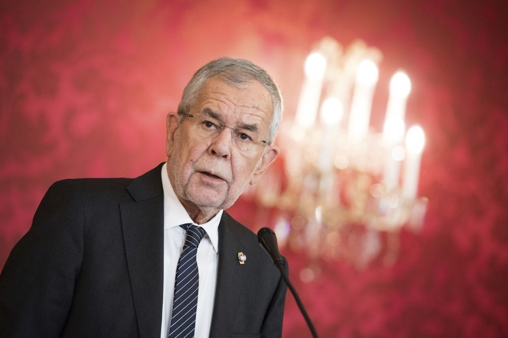 Президент Австрии Александер Ван дер Беллен.