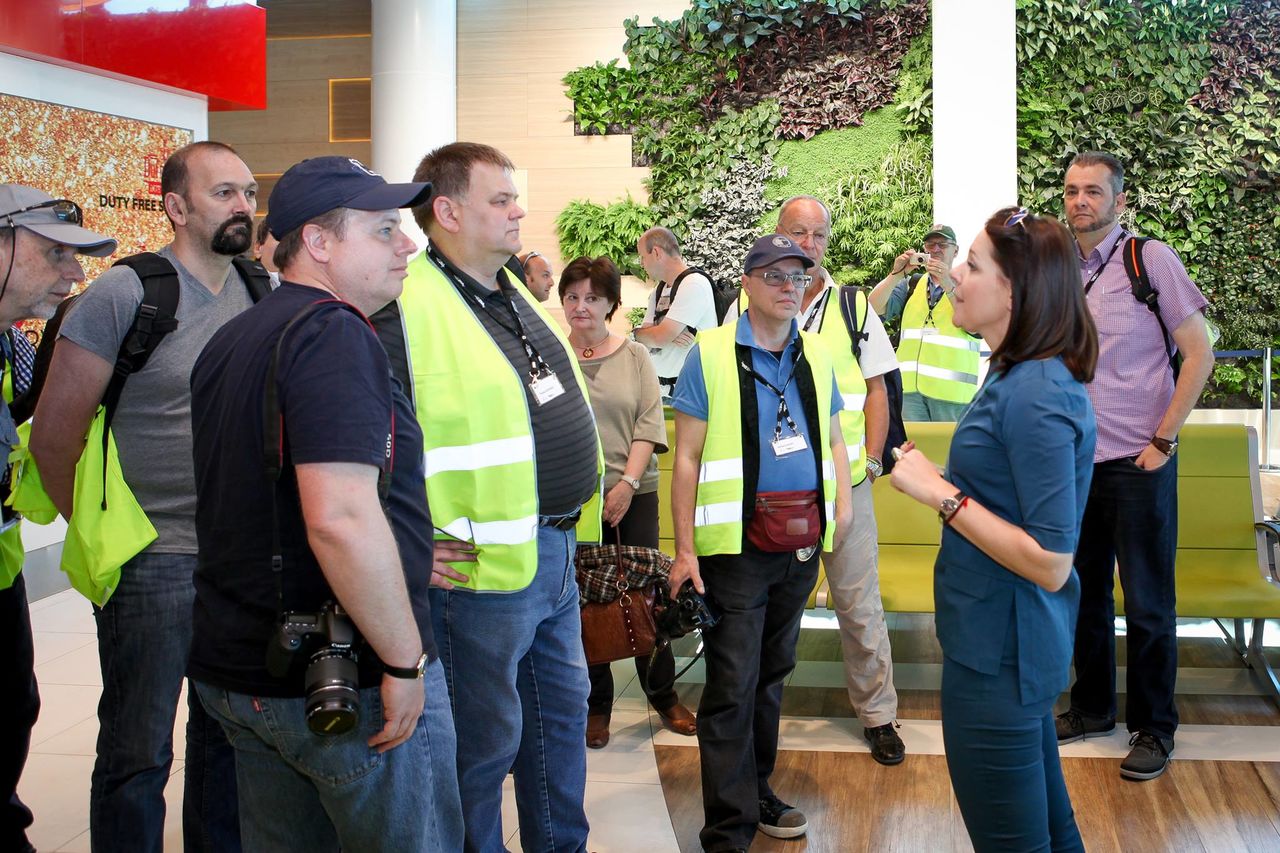 Aeroportul Internaţional Chişinău şi-a deschis porţile pentru pasionaţii de aviaţie din Viena.