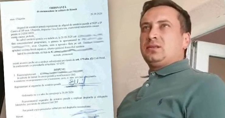 Житель Кишинева сообщил, что полицейские сфабриковали против него дело. Коллаж: Point.md