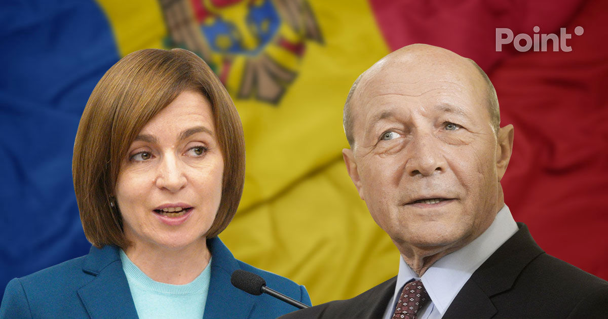 Băsescu, despre declarația Maiei Sandu privind unirea cu România: A fost imprudentă.