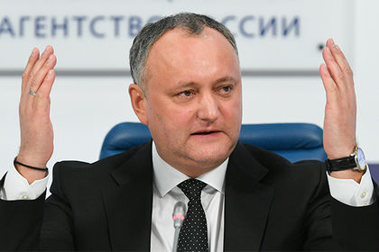 Додон заявил, что объявление правительством республики российского вице-премьера Дмитрия Рогозина персоной нон грата является беспрецедентным конфликтом между двумя странами. 