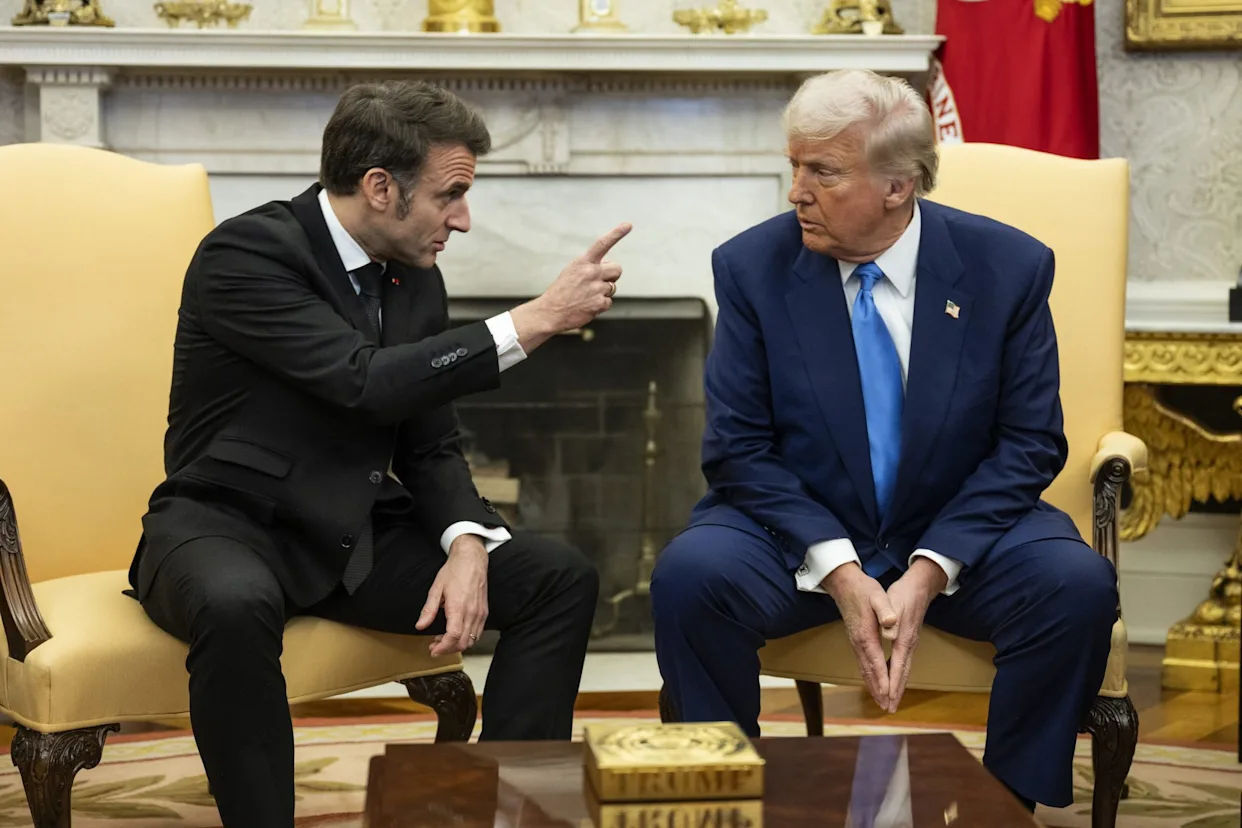 Макрон будет просить о применении "торговой базуки" ЕС в случае пошлин Трампа.