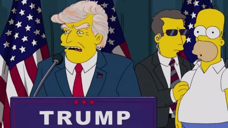 Familia Simpsons a prezis cu 16 ani în urmă că Trump va fi președinte. Foto: thedailybeast.com