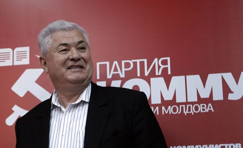 Лидер молдавских коммунистов поддерживает Россию в связи с присоединением Крыма.