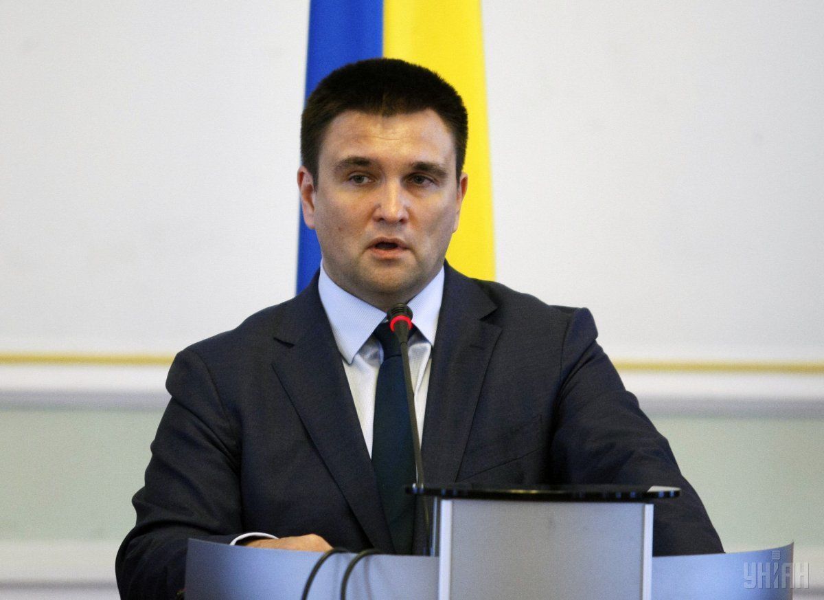 Министр иностранных дел Украины Павел Климкин.
