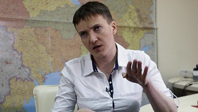 Украинский депутат Надежда Савченко.