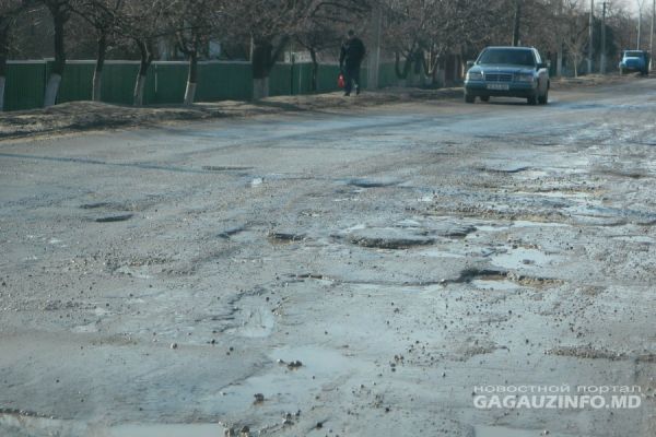 Комрату нужен примар, который будет думать о дорогах. Фото: gagauzinfo.md