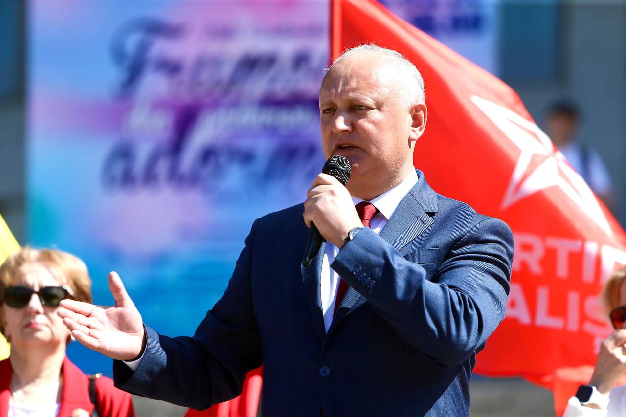 Dodon: După ce schimbăm Parlamentul și Guvernul, atunci va pleca și Maia Sandu.