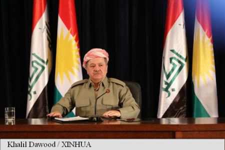 Potrivit lui Barzani, pierderea zonelor disputate cu Bagdadul echivalează cu o "înaltă trădare". Foto: Xinhua