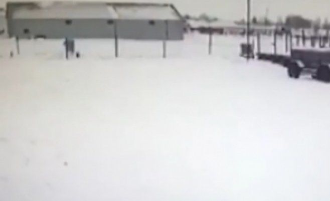 Momentul în care un avion de pasageri se prăbușește în Rusia