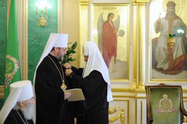Mitropolitul Vladimir, în vizită de lucru la Moscova. Foto: mitropolia.md