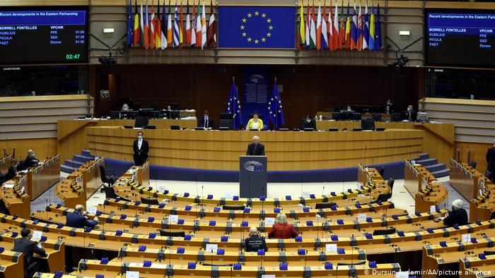 В Европарламенте выступили с жестким заявлением по ситуации с Tut.by в Белоруссии.