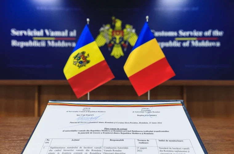 Молдова и Румыния подписали план по упорядочению трансграничных перевозок.