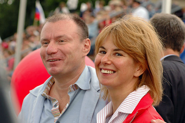 Vladimir şi Natalia s-au căsătorit în anul 1984 şi au împreună trei copii.