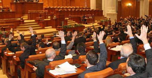 Şedinţa Parlamentului s-a încheiat înainte de a fi examinate toate proiectele de pe ordinea de zi.