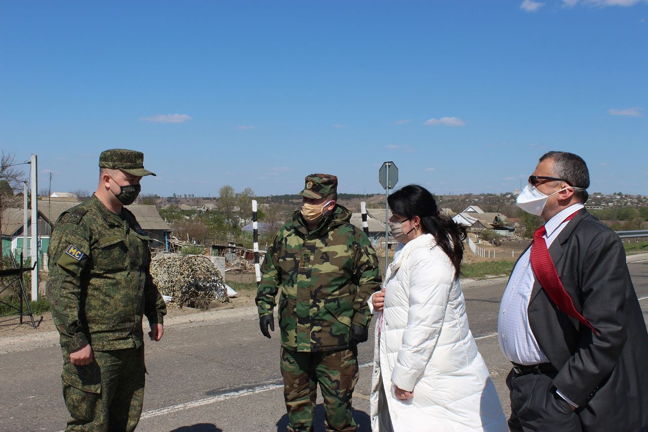 Лесник посетила село Гура-Быкулуй в зоне безопасности.
