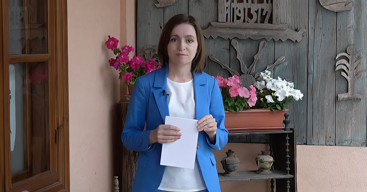 Президент Молдовы Майя Санду.