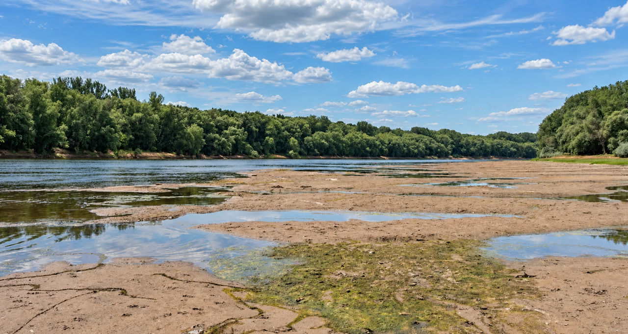 Уровень воды в реках Молдовы остается пониженным.