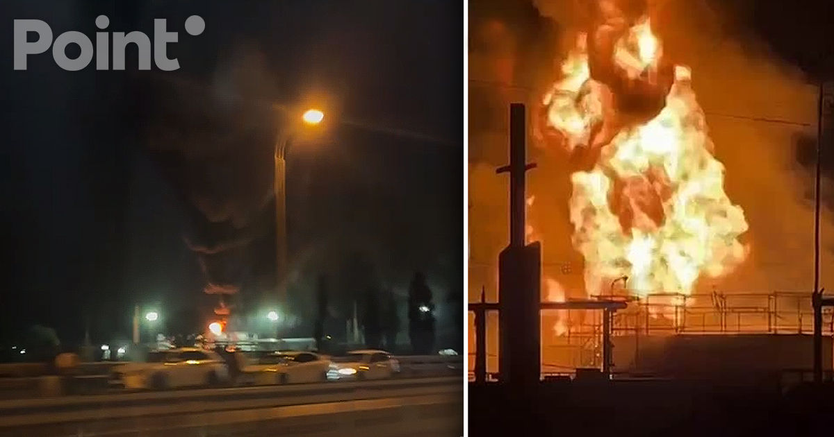 В Краснодарском крае в результате атаки дронов повреждены вышка сотовой связи и нефтебаза.