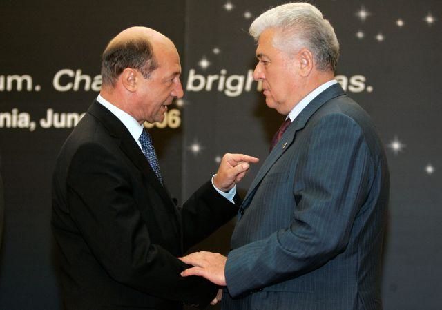 Propunerea lui Băsescu. Voronin: M-am uitat la el ca doctorul la pacient. Foto: jurnalul.ro