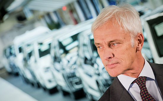 Глава немецкого автоконцерна Volkswagen Маттиас Мюллер.