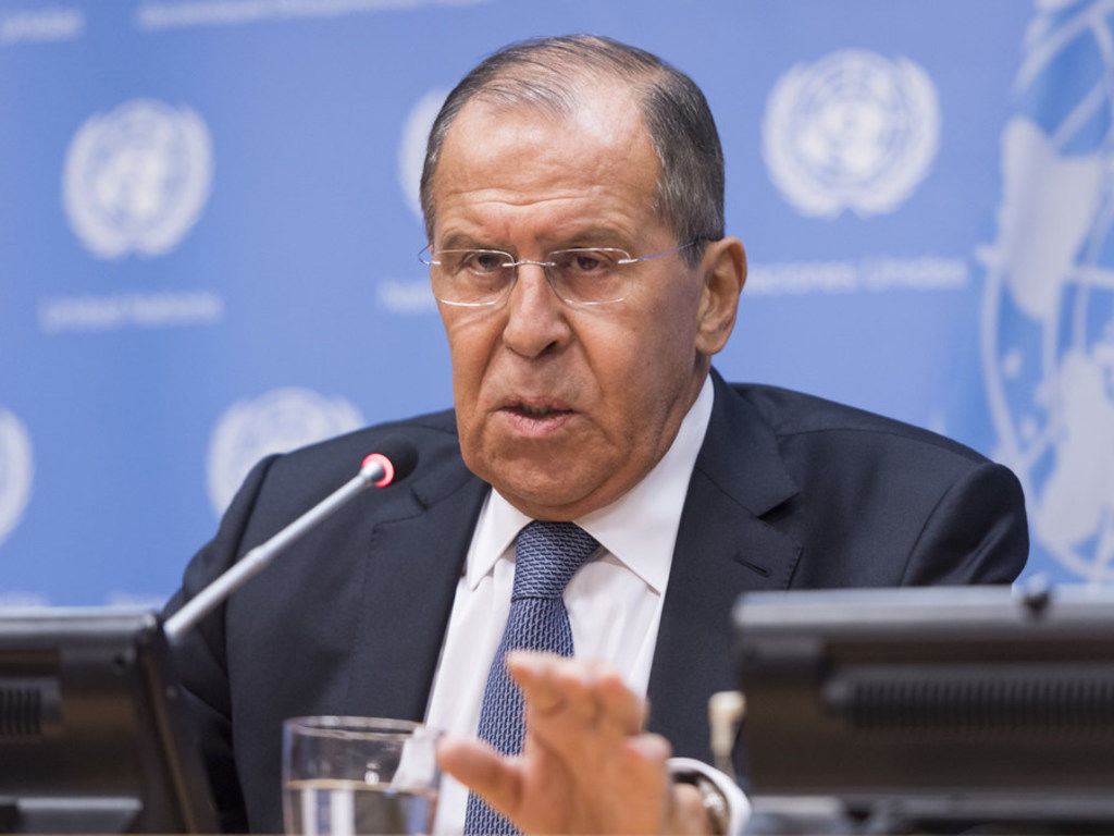 Глава МИД РФ Сергей Лавров.