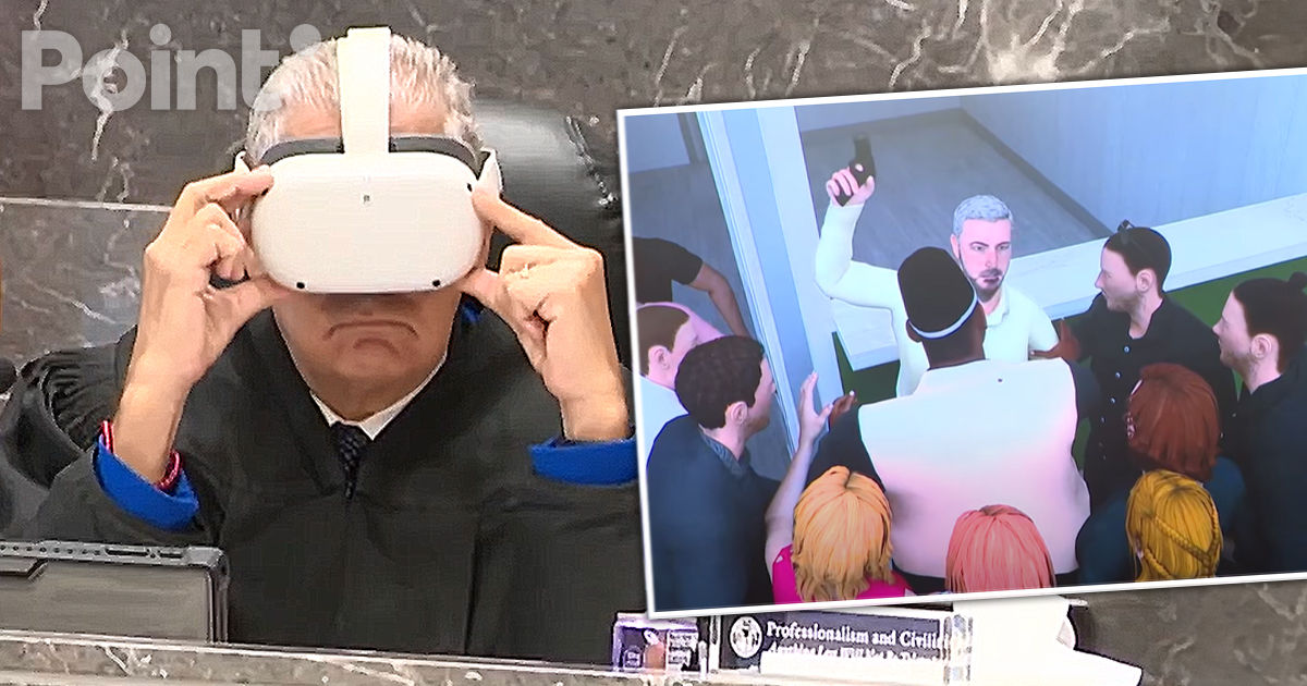 Un judecător din SUA a folosit ochelari pentru realitate virtuală pentru a reconstitui o crimă.