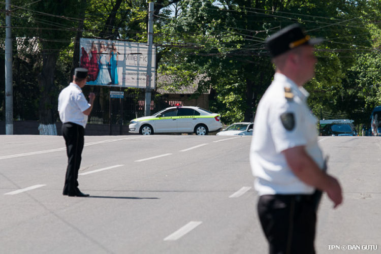В центре Кишинева ограничивают движение в связи с приездом турецкой делегации.