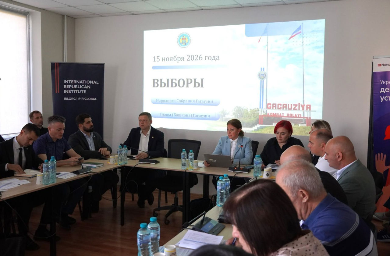 ЦИК представил порядок проведения выборов в Гагаузии 15 ноября.
