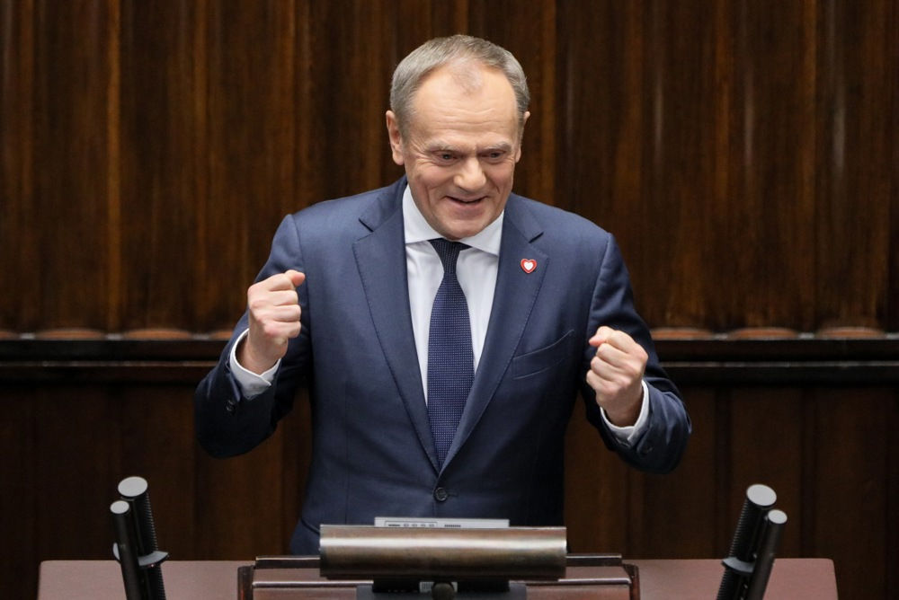 Правительству Туска выдвинули вотум доверия.