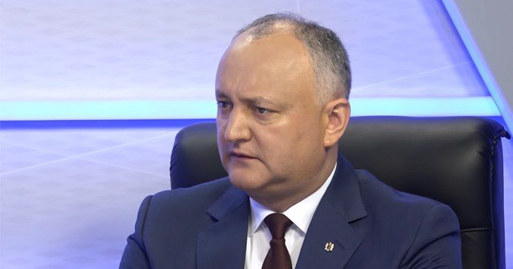 Президент Молдовы Игорь Додон.