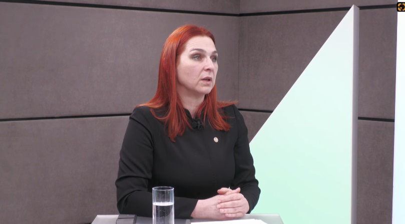 Министр внутренних дел Анна Ревенко.