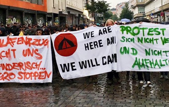 В Германии проходят протесты из-за вхождения ультраправых в парламент. Фото: twitter