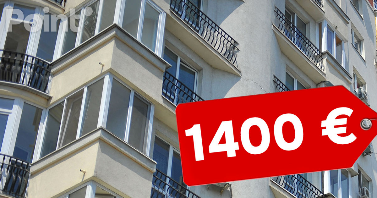 Почти 1400 евро за квадратный: цены на недвижимость продолжили рост.