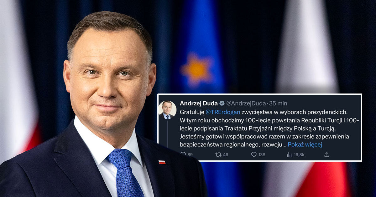 Президент Польши  Анджей Дуда поздравил футбольного фаната вместо президента Эрдогана. Коллаж Point.md.