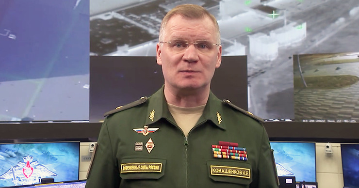Официальный представитель Минобороны генерал-майор Игорь Конашенков.
