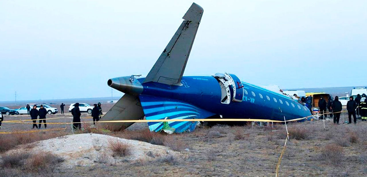 Rusia și Azerbaidjan au soluționat consecințele prăbușirii avionului AZAL.