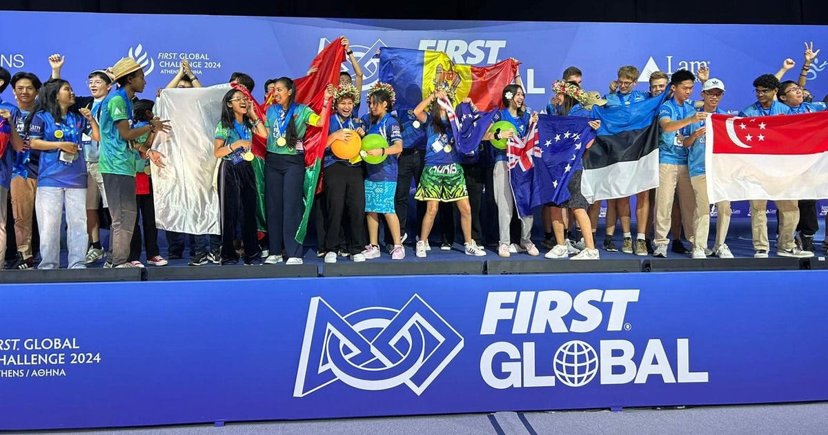Echipa națională a Moldovei a câștigat aurul la olimpiada FIRST Global Challenge.