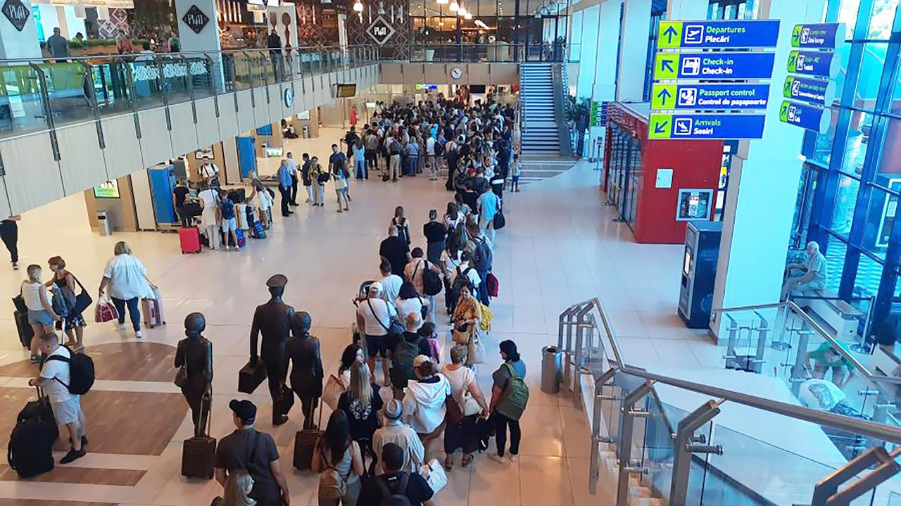 Probleme tehnice la Aeroportul din Chișinău: Mai multe servicii, afectate.