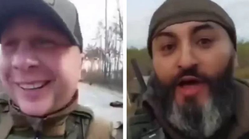 В сети появилось видео убийства российского военнопленного под Киевом.