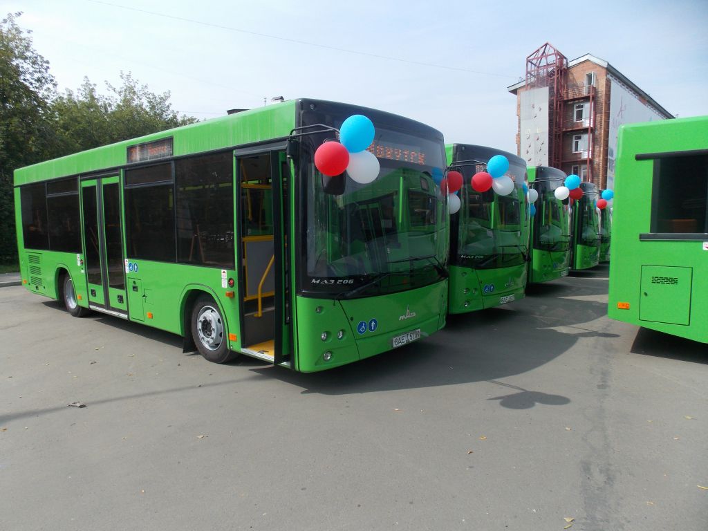 Новые белорусские автобусы МАЗ.