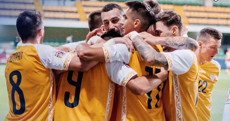 Echipa de fotbal a Moldovei se califică în Liga C a Ligii Națiunilor.