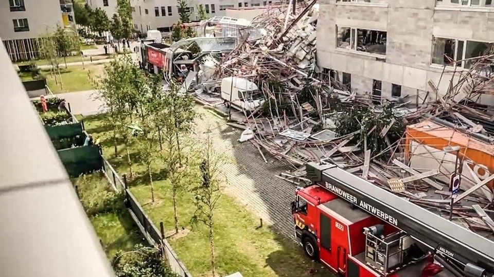 Обрушение здания школы в Бельгии: один гражданин Молдовы погиб, другой получил травмы.