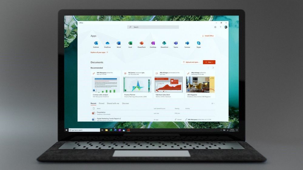 Microsoft обновила бесплатный Office для Windows 10.